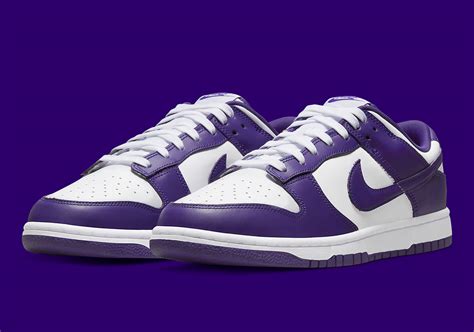 Nike dunk low retro purple